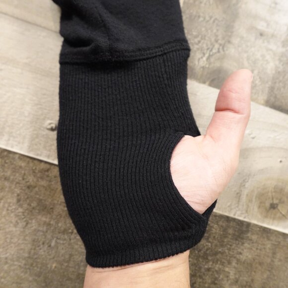 Athleta Criss Cross Sweatshirt‎ Dress women's small black - Picture 9 of 12